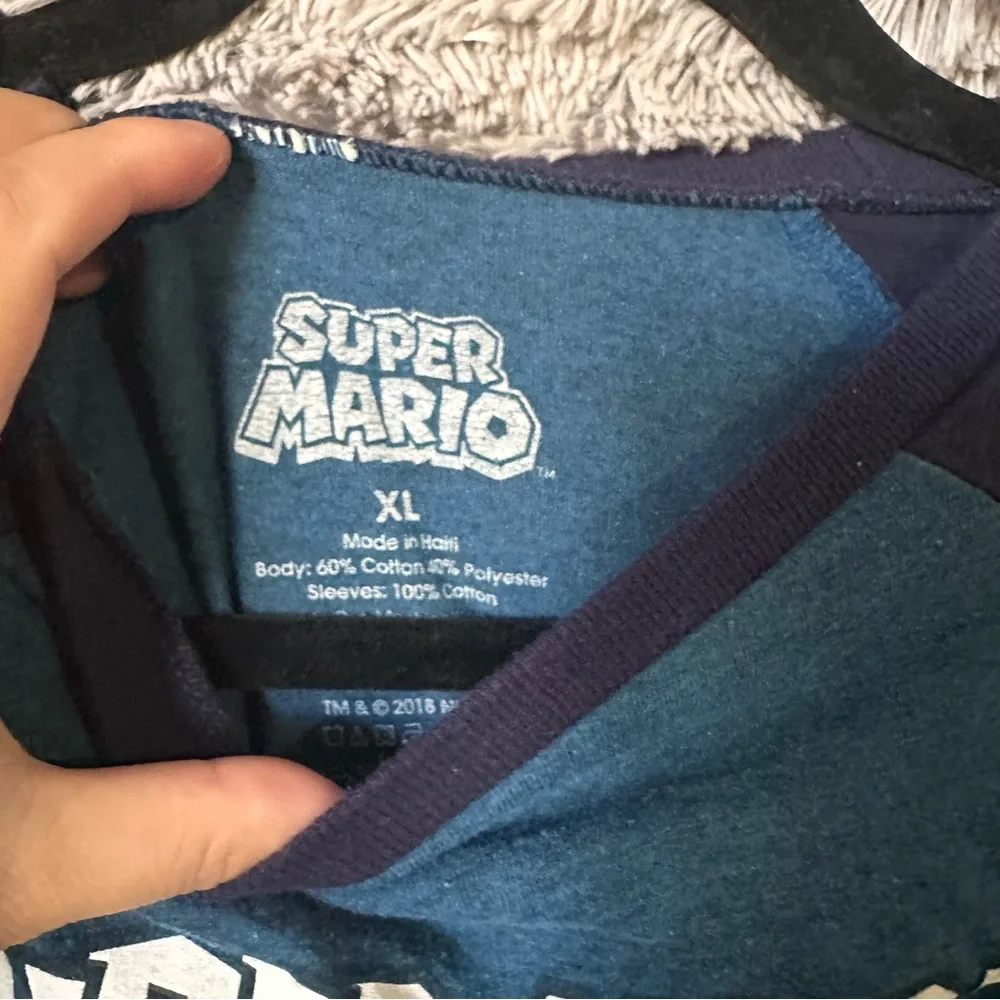 Super Mario Bros gently worn